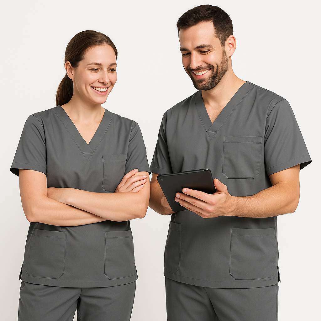 Casaca Médica Firme Unisex