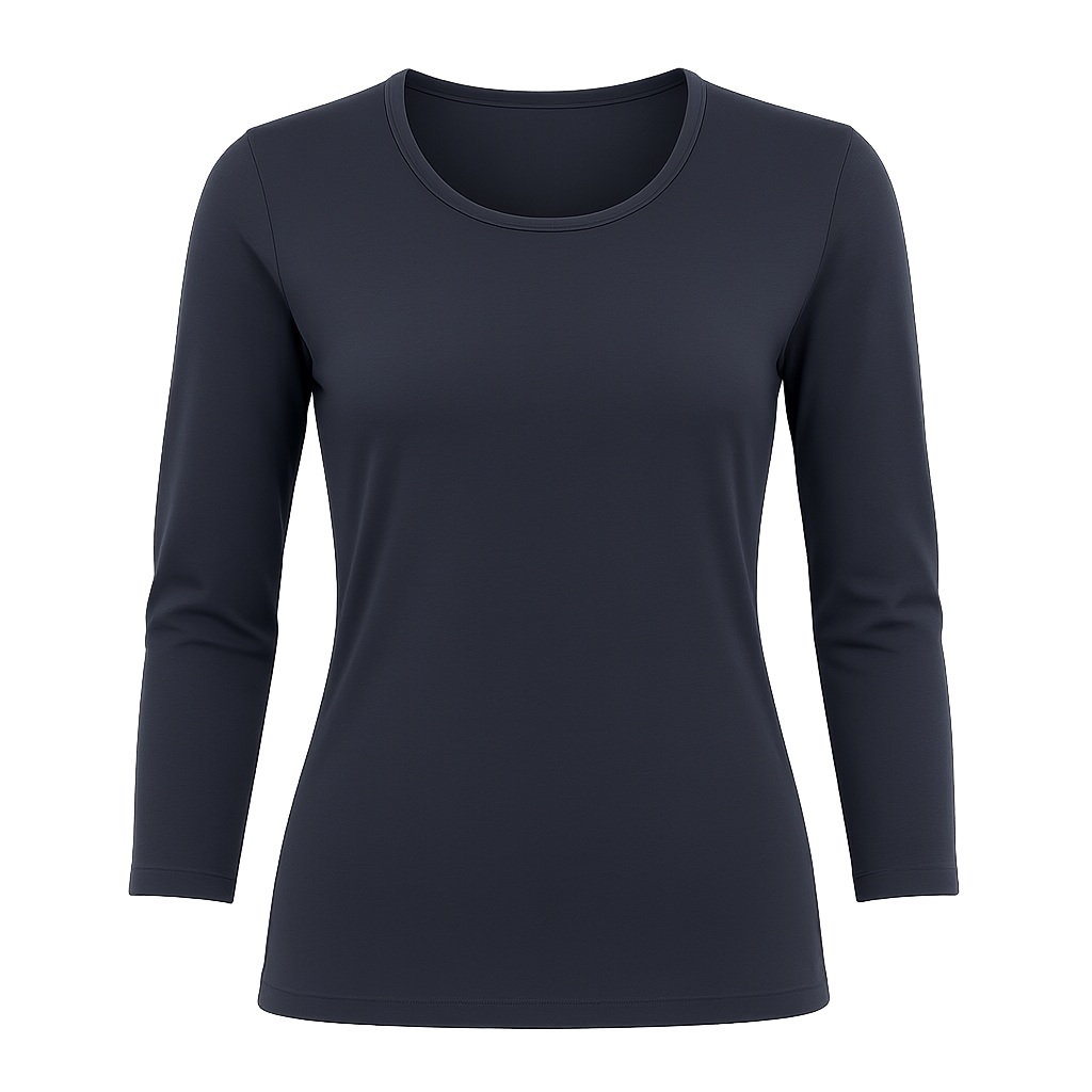 Remera Básica Manga Larga Mujer