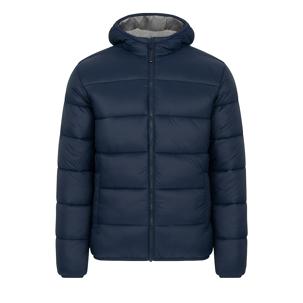 Campera Inflada Omniheat Capucha Unisex