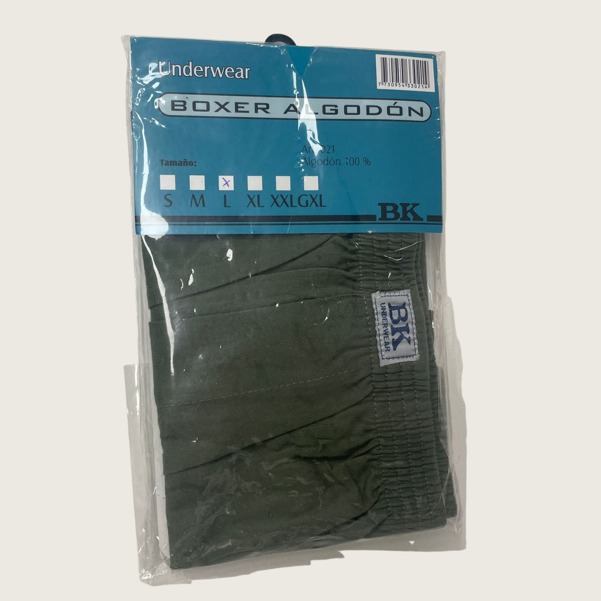 Pack X2 boxer algodón