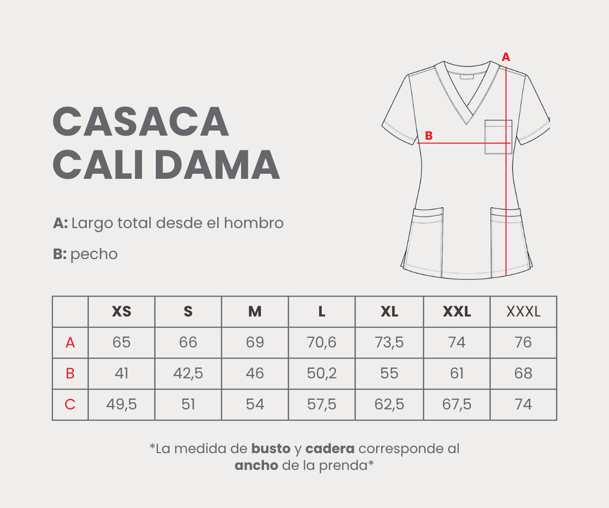 Casaca Cali Spandex Dama