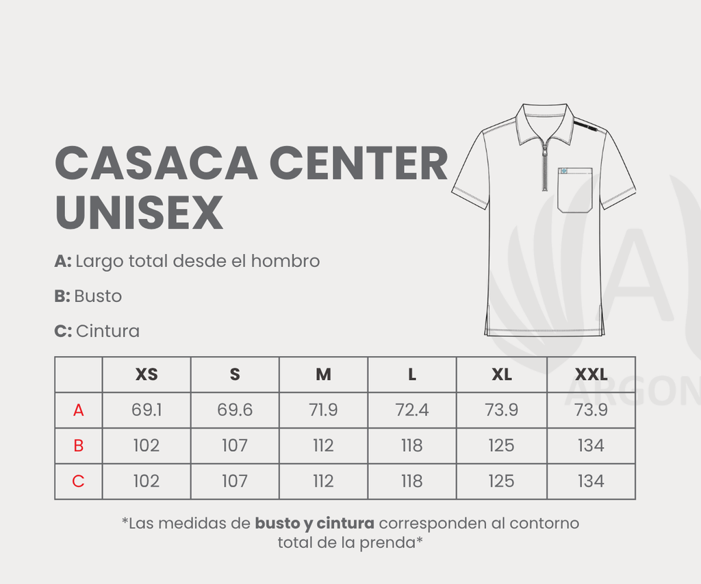 Casaca Center Spandex Unisex