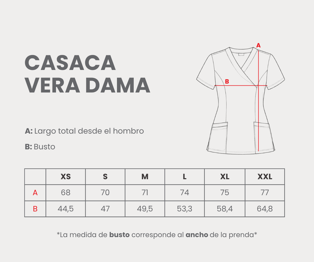 Casaca Vera Spandex Dama