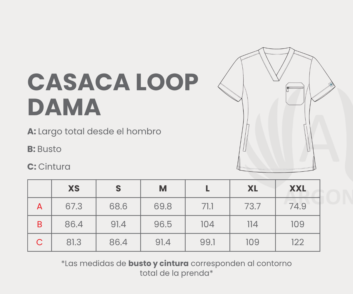 Casaca Loop Spandex Mujer