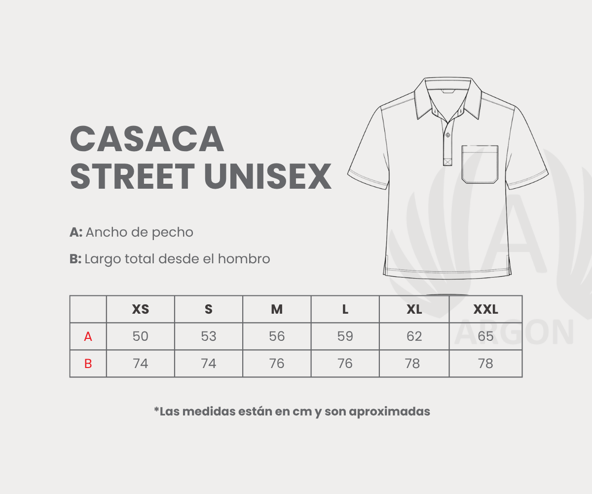 Casaca Street Spandex Unisex