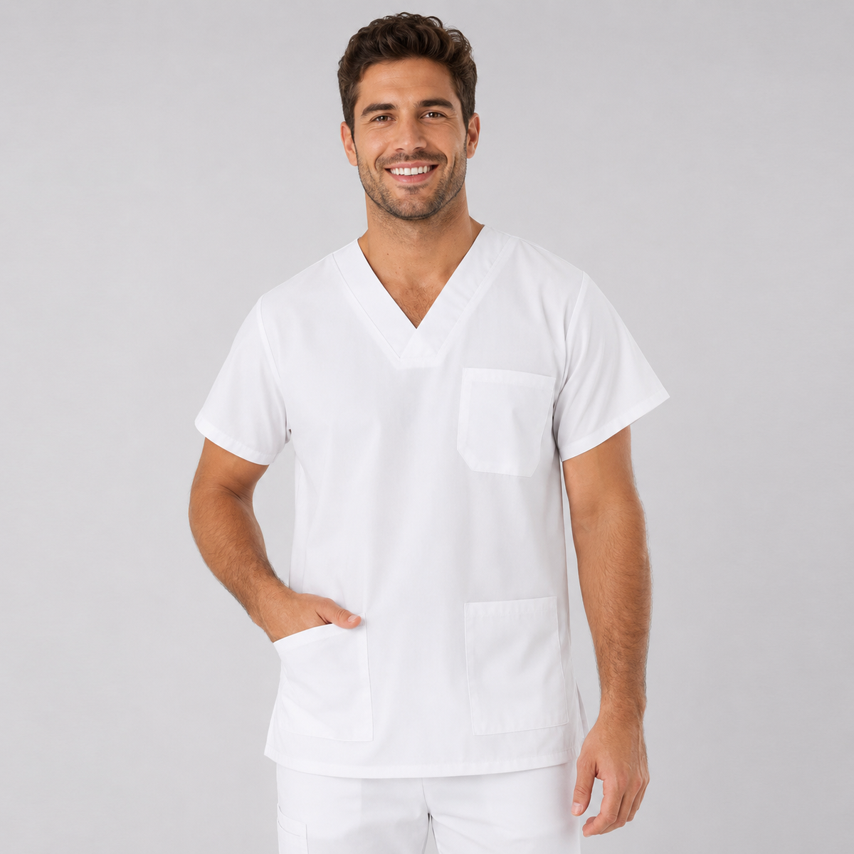 Casaca Médica Firme Unisex