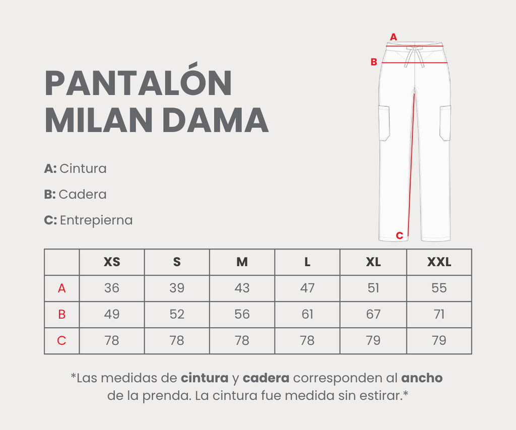 Pantalon Milan Spandex Dama