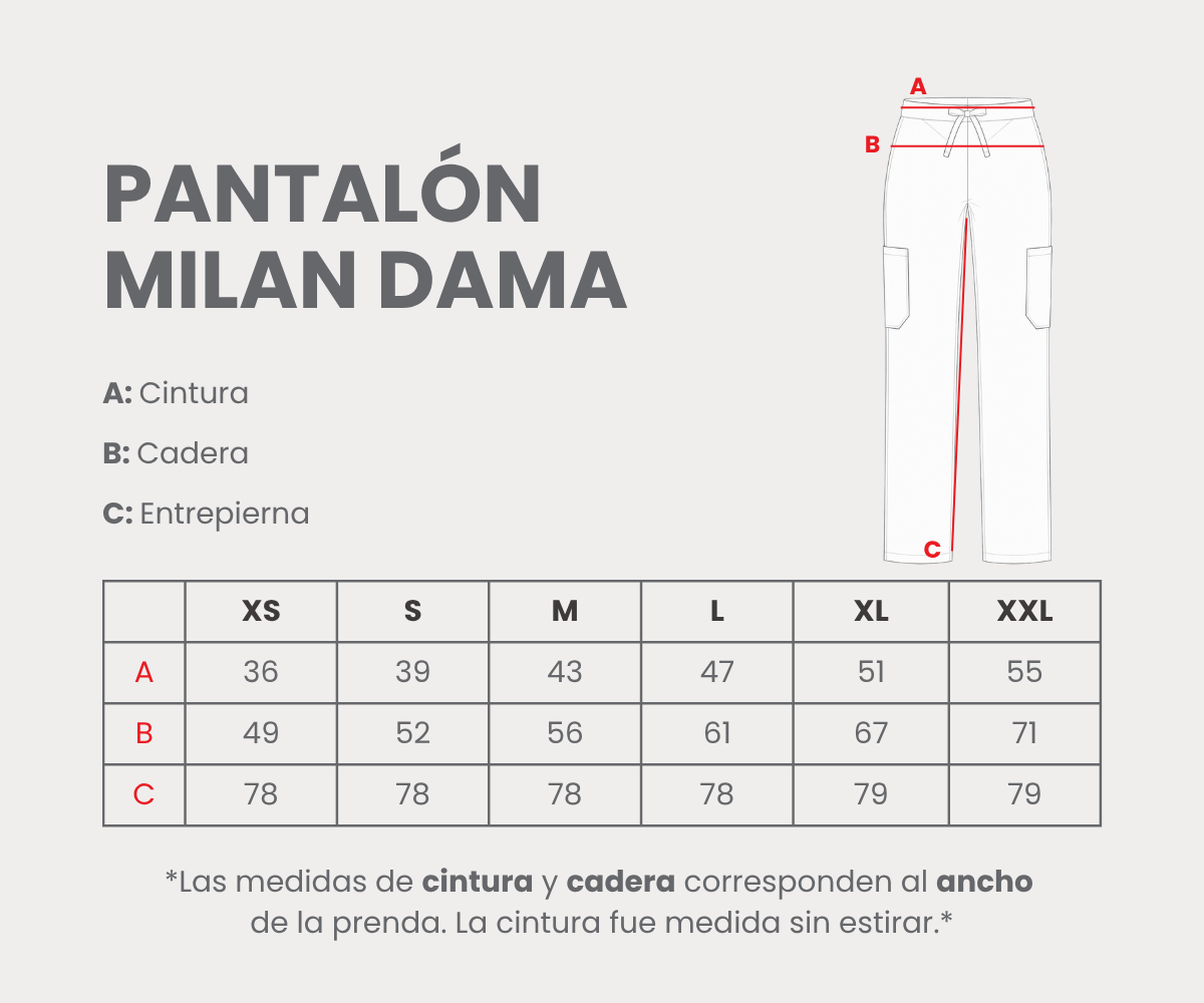Pantalon Milan Spandex Dama