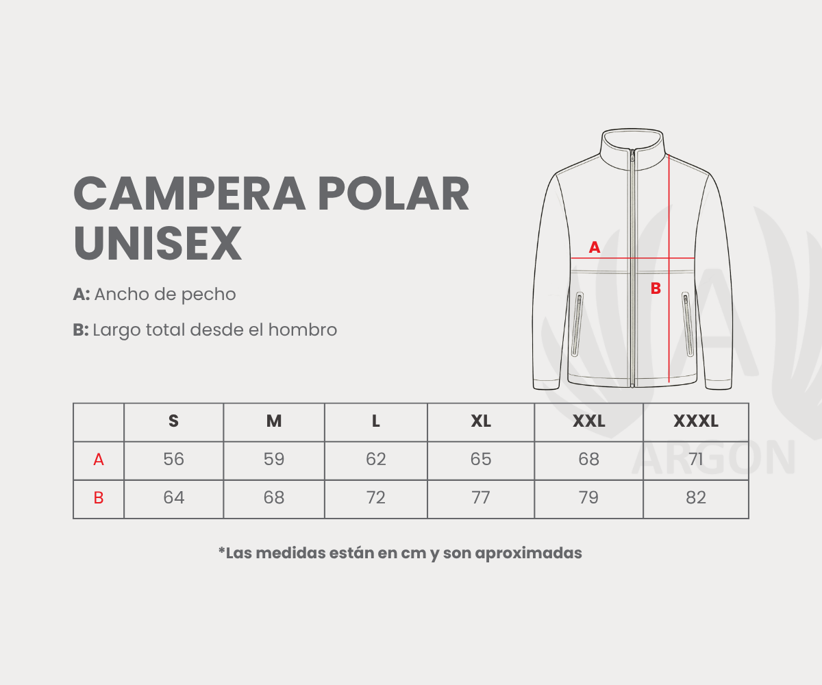 Campera Polar Unisex