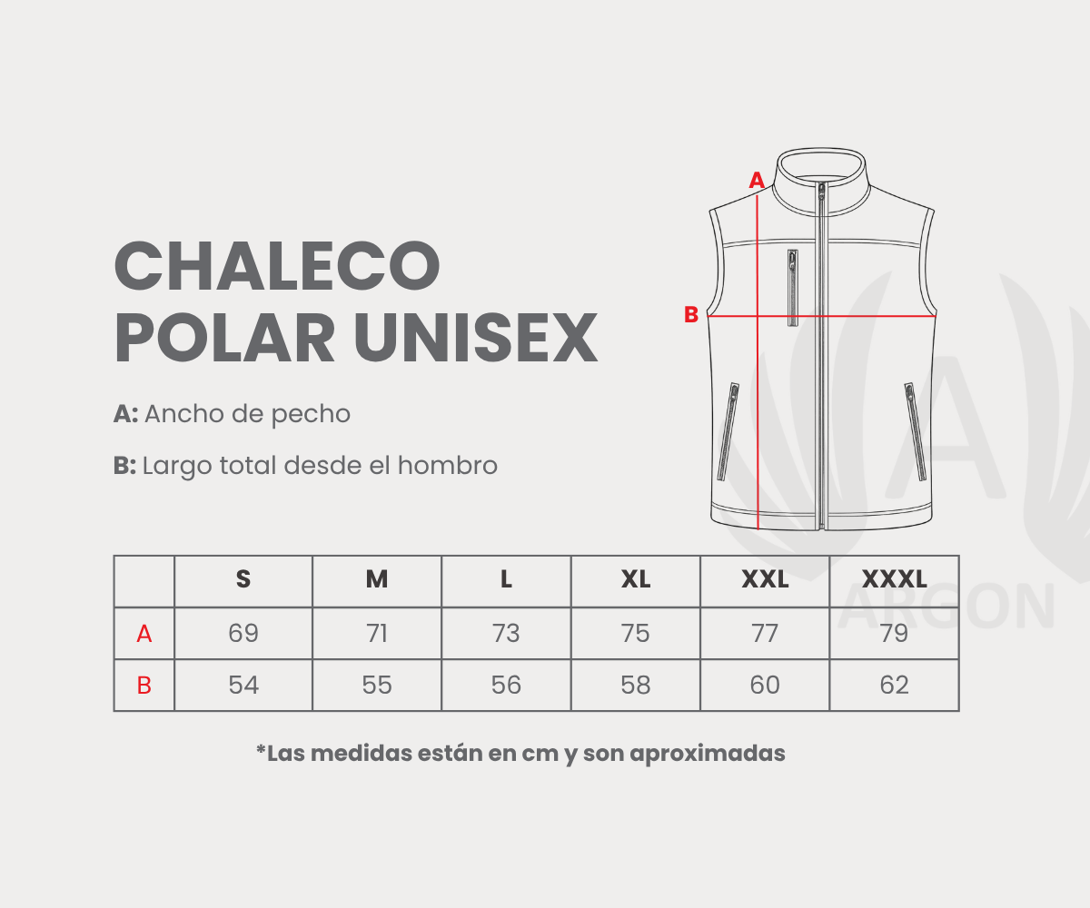Chaleco Polar Unisex