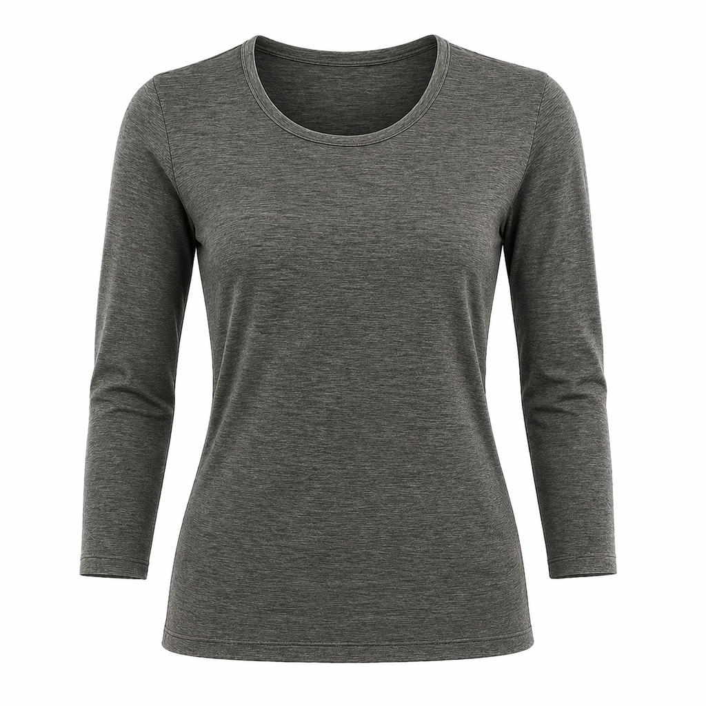 Remera Básica Manga Larga Mujer