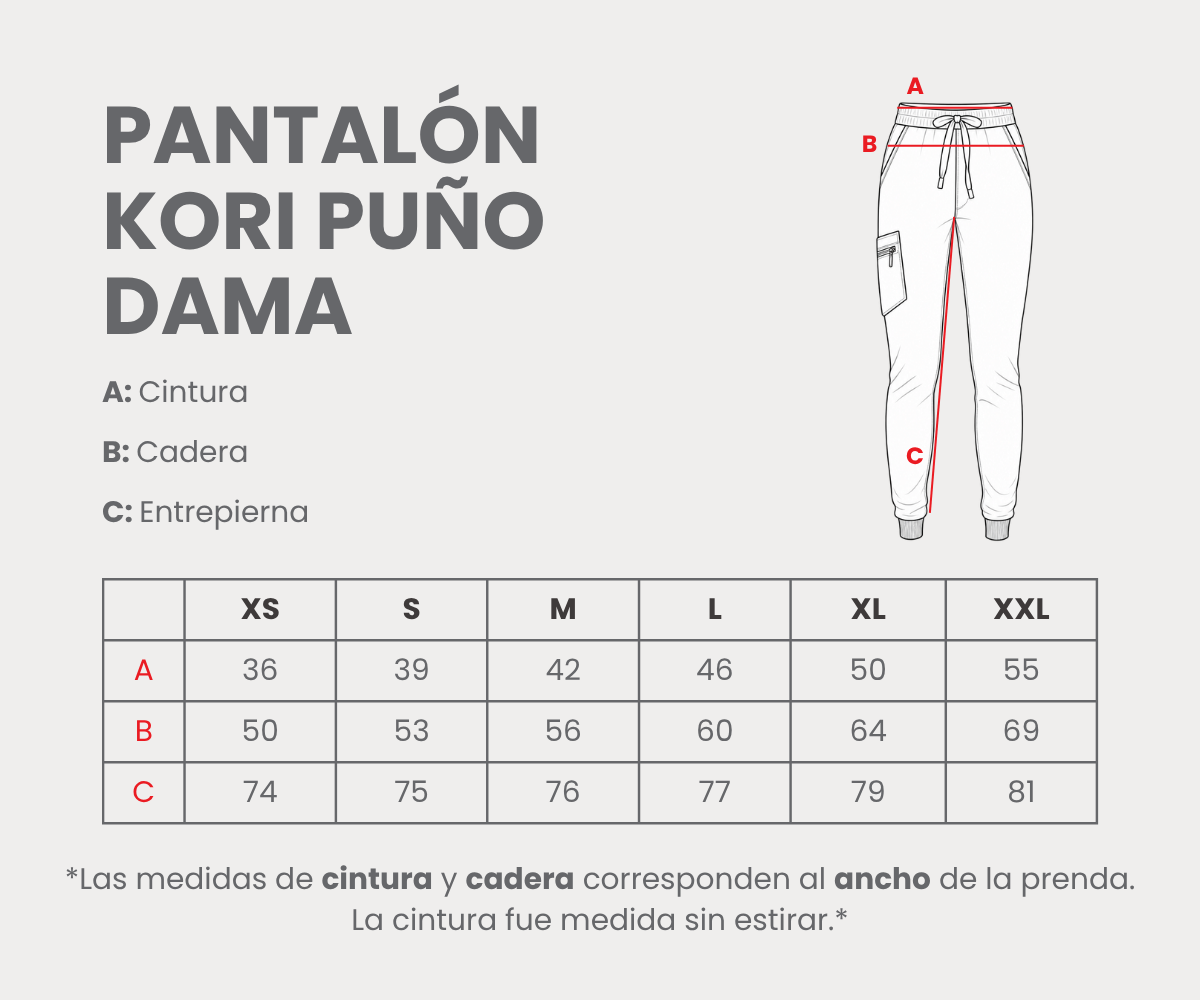 Pantalón Kori Puño Spandex Dama