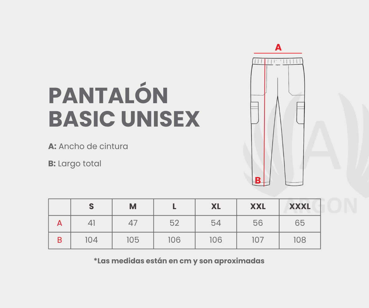 Pantalón Basic Unisex