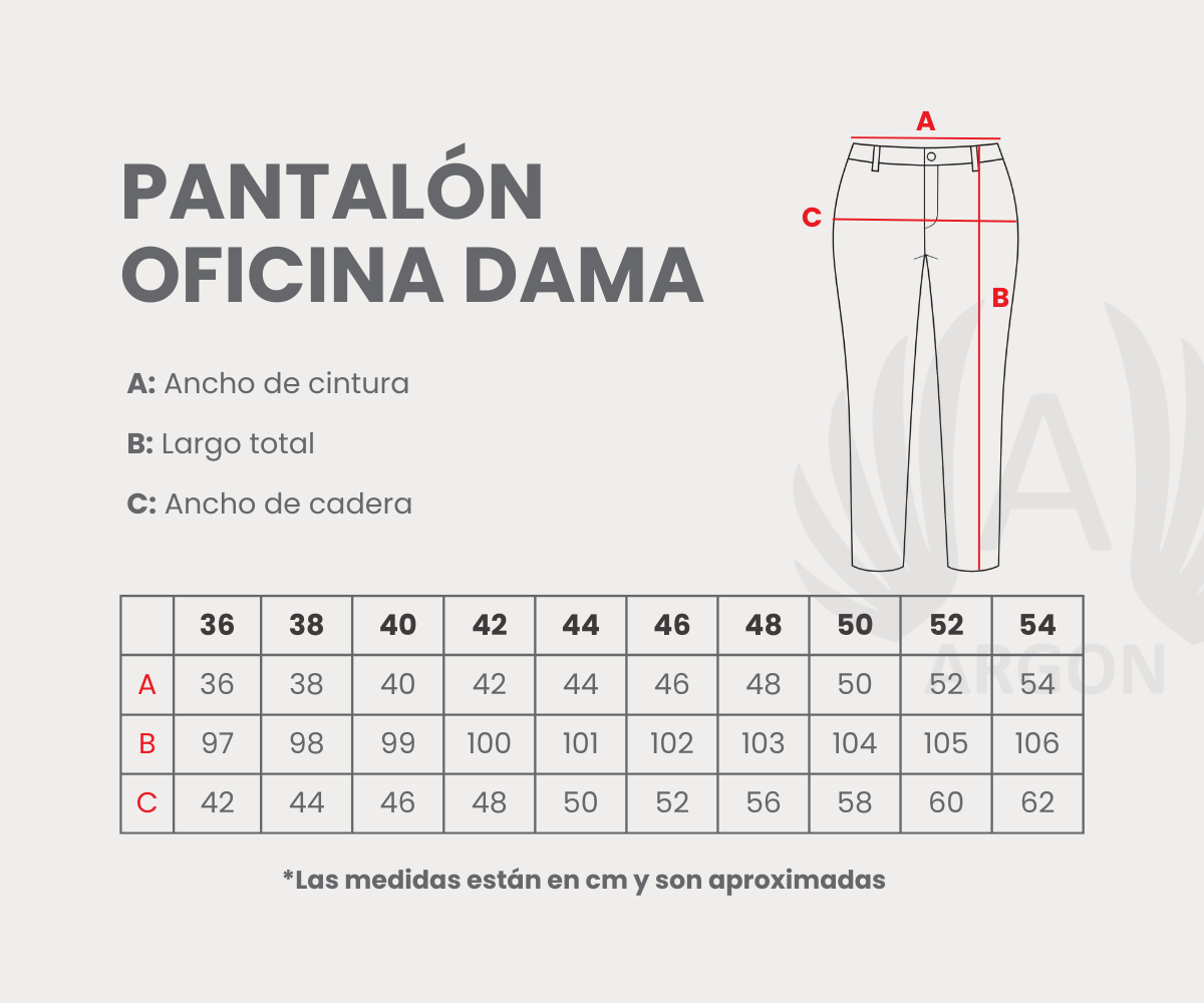 Pantalón Oficina Mujer
