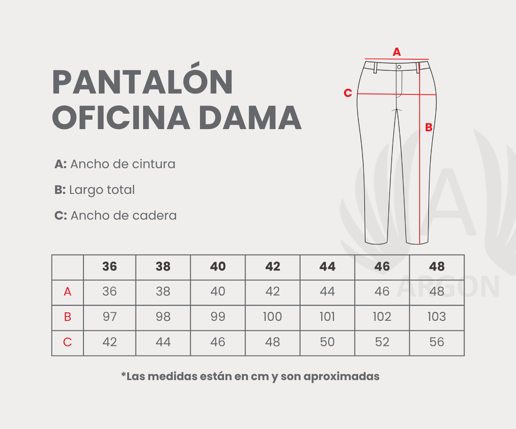 Pantalón Oficina Mujer