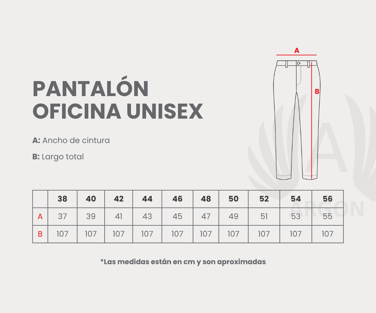 Pantalón Oficina Unisex