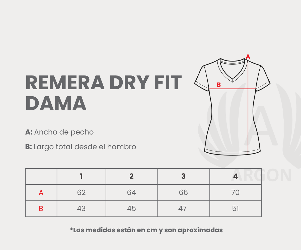 Remera Dry Fit Dama