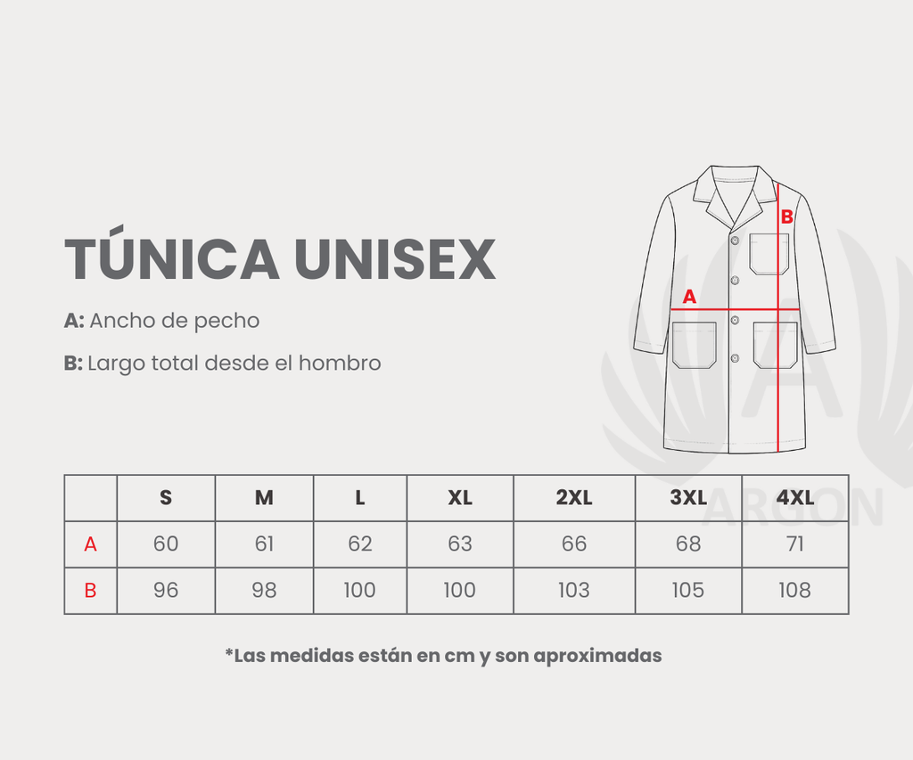 Túnica Unisex